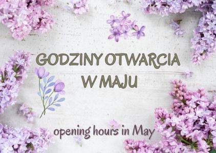 Opening hours in May