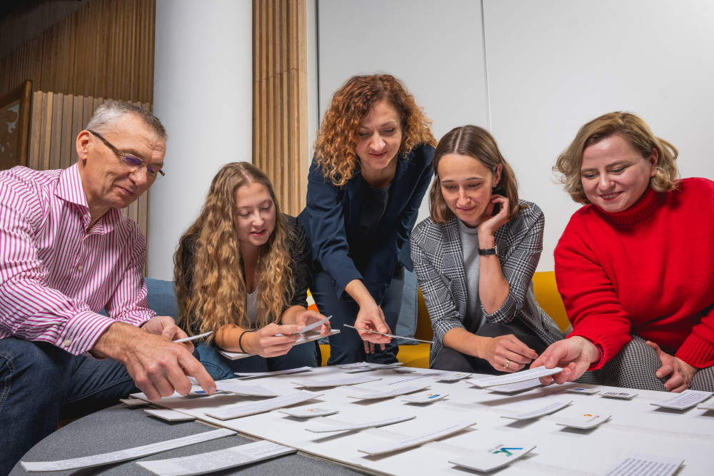 Employees of the Research Data Management and Open Science Unit in the European RAISE-Connect Project