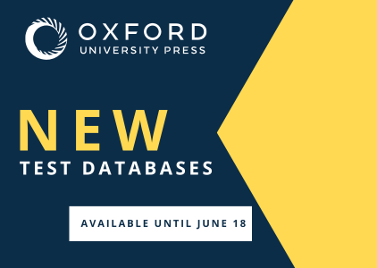 OXford University Press databases - test access