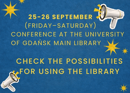 Announcement regarding the conference at the Main Library