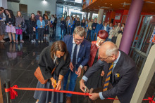 Opening of the garden on the terrace of the Main Library