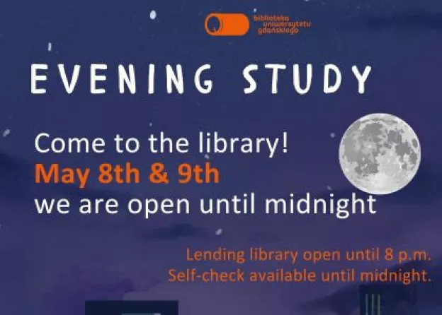Learning at night? Yes, the Main Library will be open until midnight!