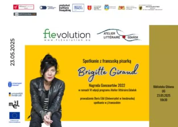 Meeting with Brigitte Giraud at the MainLibrary