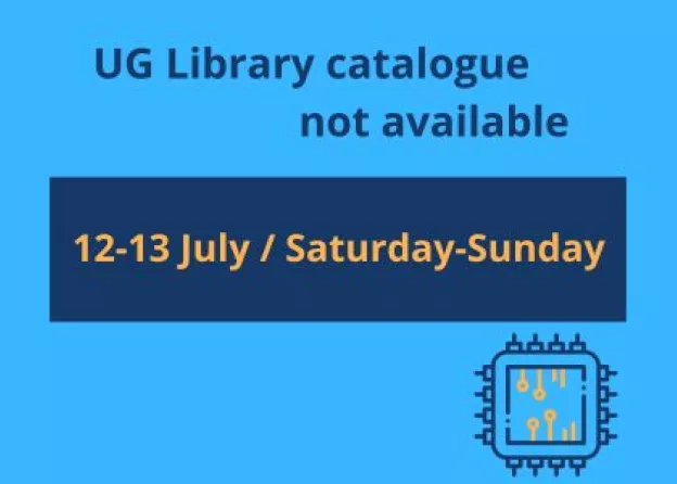UG Library catalogue not available