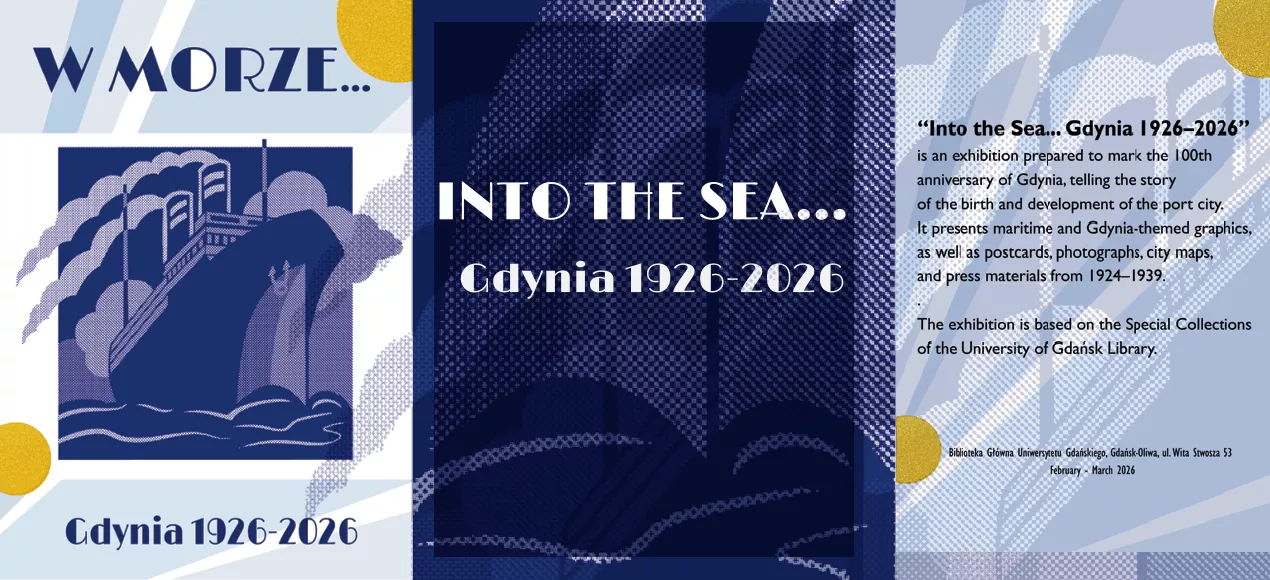 “Into the Sea... Gdynia 1926–2026” Graphics from the Special Collections of the University of Gdańsk Library
